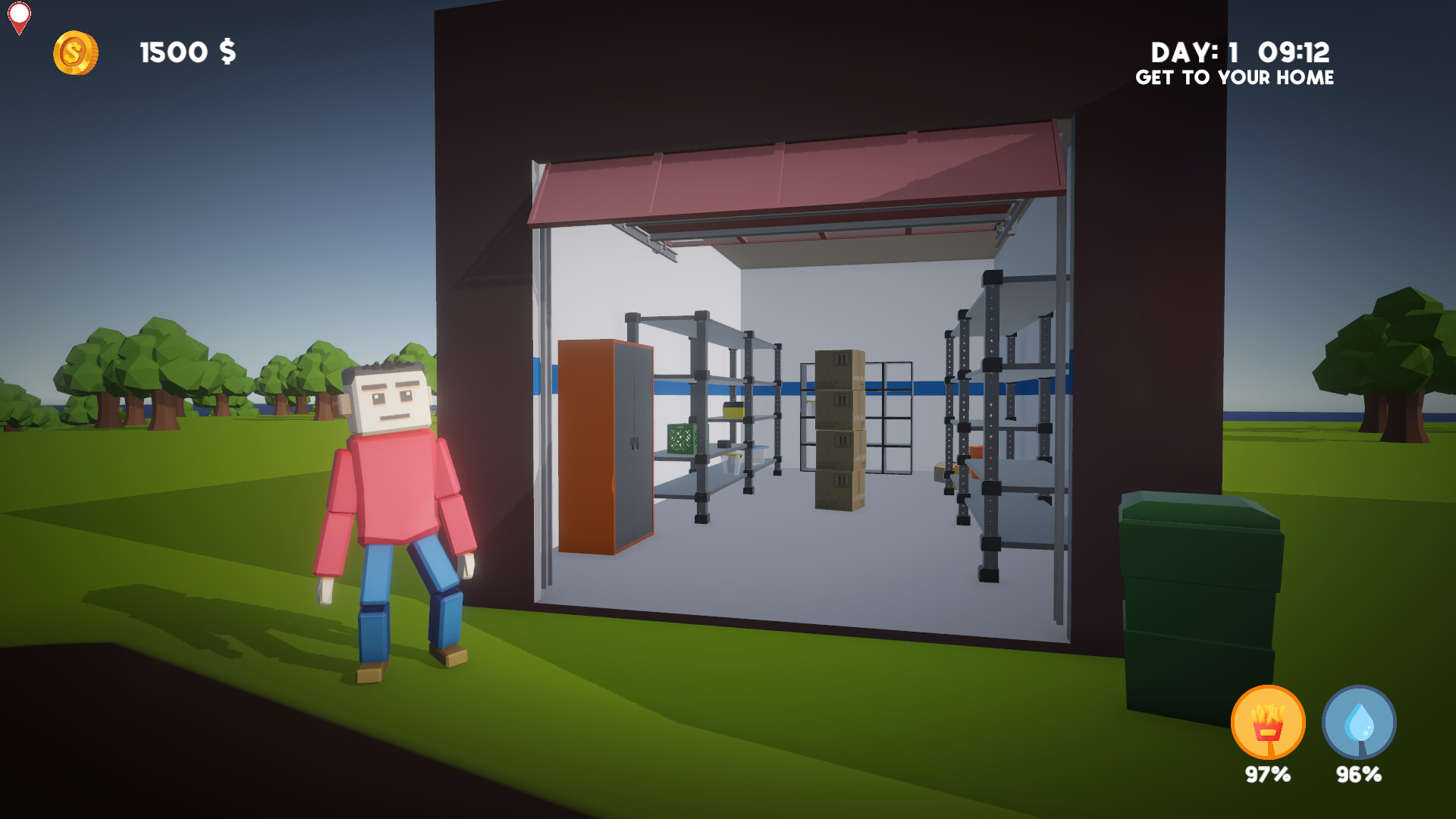 #5. Delivery Point Simulator (Steam) By: Black Red Studio