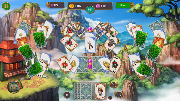 Solitaire Quest: Love Blossoms.
