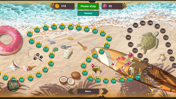 Solitaire Quest: Love Blossoms screenshot 1