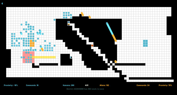 Tiny Pods Rescue - 2D Board Game Edition screenshot 1