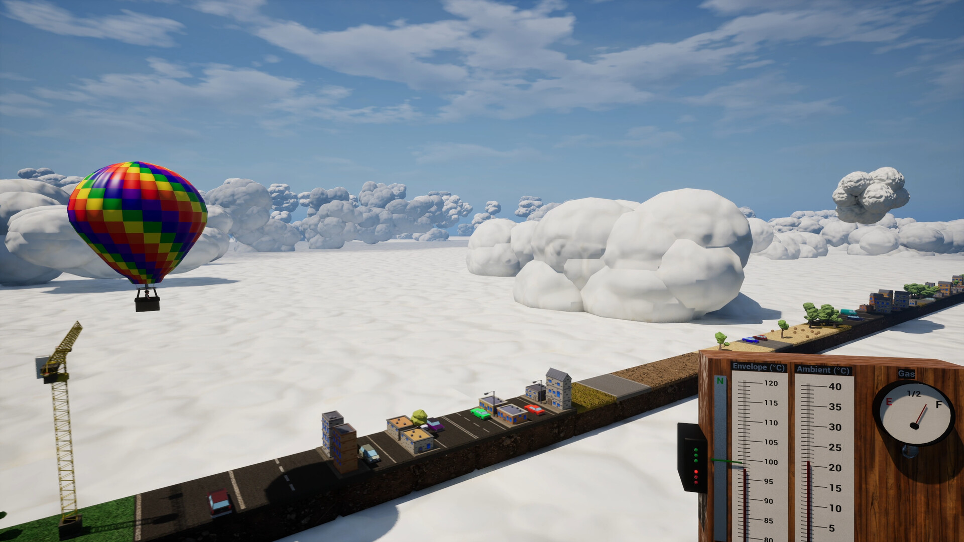 Endlessly side-scrolling Balloon Simulator 2024 screenshot #13