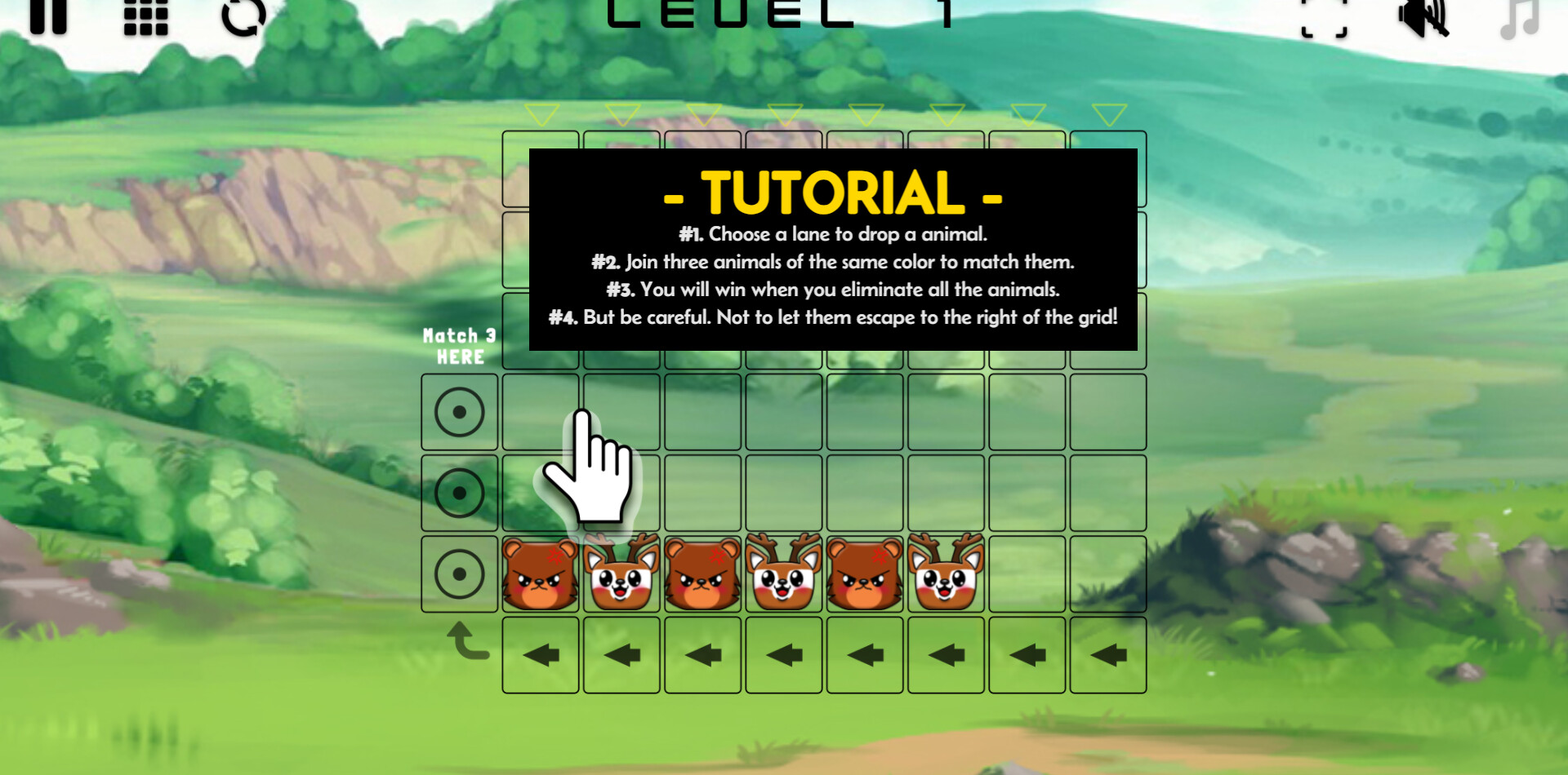 Forest Friends Match screenshot #2