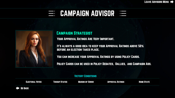 Скриншот из American Election Simulator Скриншот из American Election Simulator
