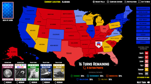 American Election Simulator