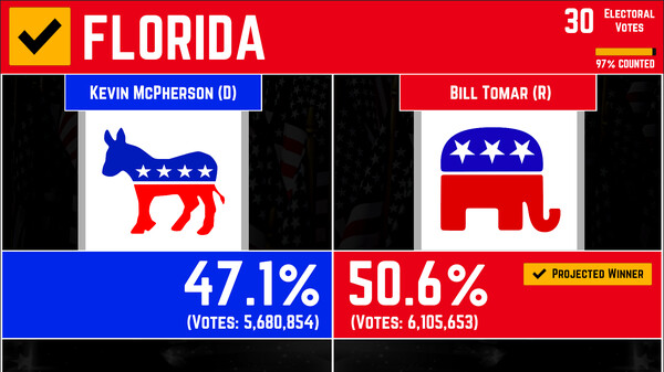 Скриншот из American Election Simulator Скриншот из American Election Simulator