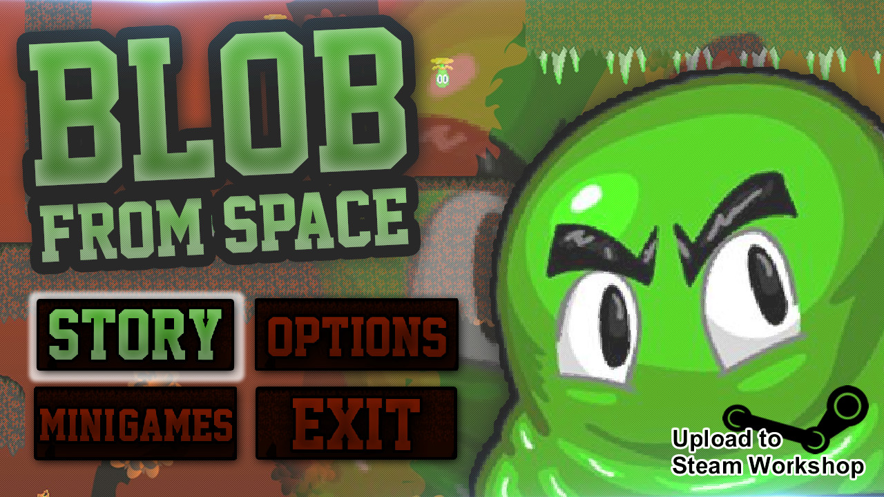 #3. Blob From Space (Steam) Podle: JosPlays