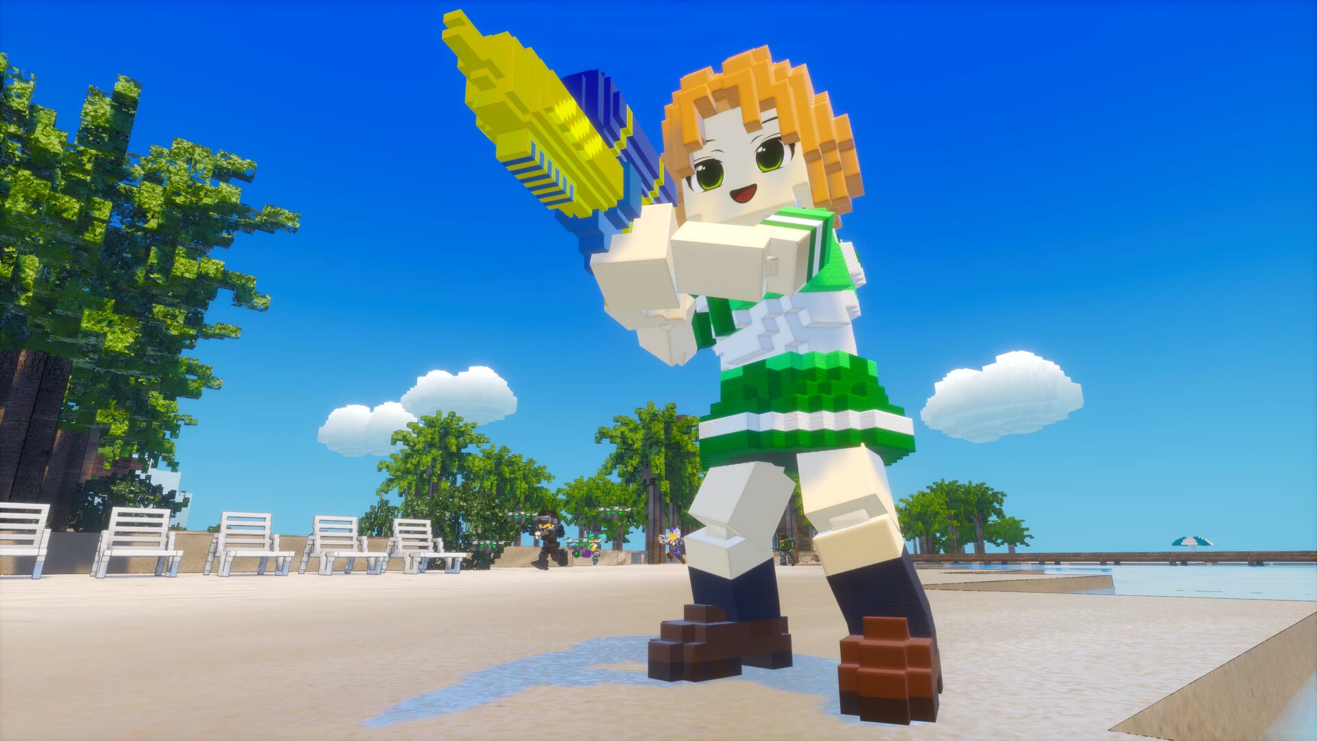 EARTH DEFENSE FORCE: WORLD BROTHERS 2 - Believe in Your Dream: Riho Futaba, Age 14 (Summer) Joins the Fight Featured Screenshot #1