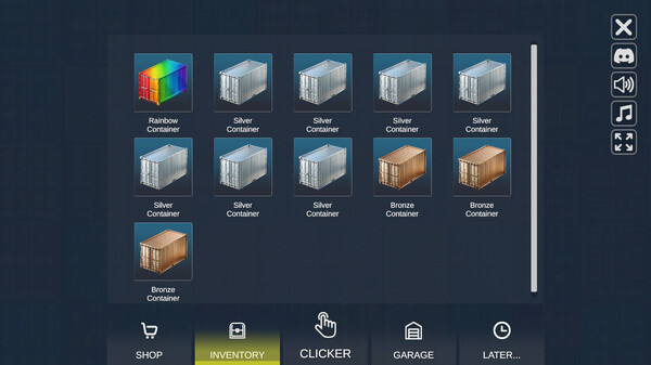 Containers Screenshot