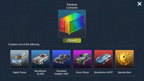 Containers Screenshot