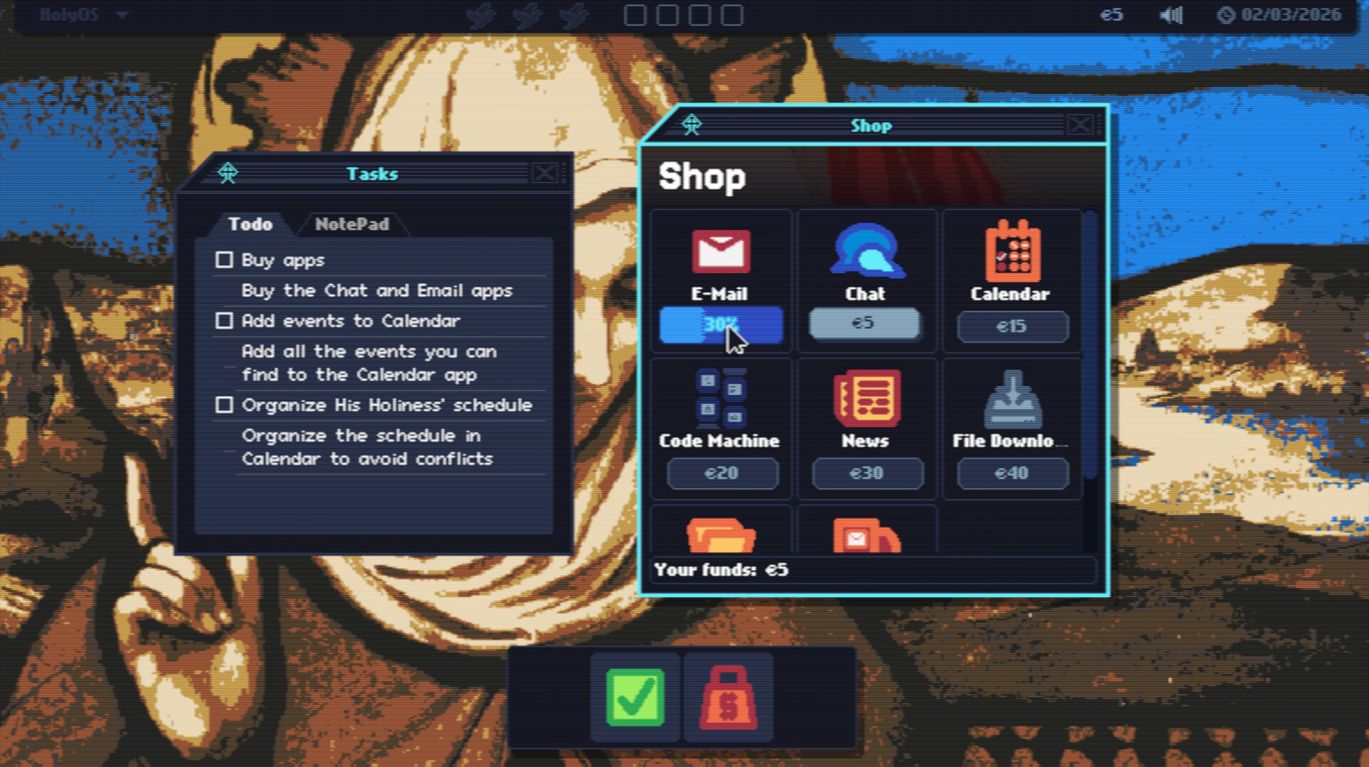 HolyOS Featured Screenshot #1