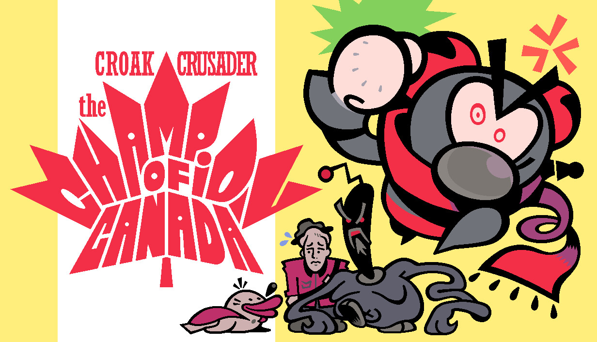 Croak Crusader: The Champion of Canada cover art