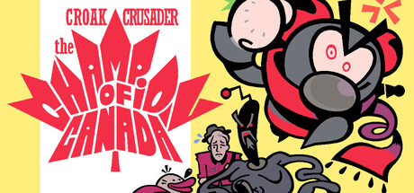 Croak Crusader: the Champion of Canada — Steam game cover