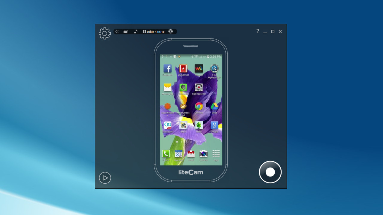 #5. liteCam Android: No Root Android Screen Recorder (Steam) 来自: RSUPPORT Co., LTD.