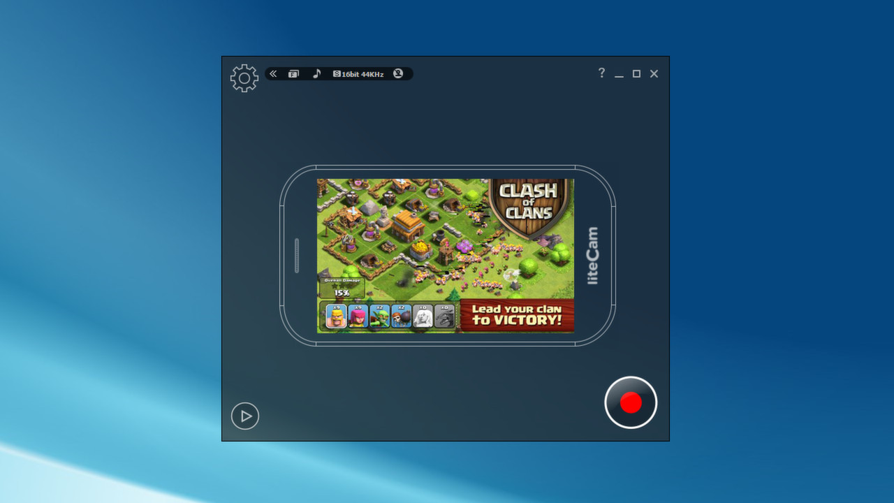 #6. liteCam Android: No Root Android Screen Recorder (Steam) 来自: RSUPPORT Co., LTD.