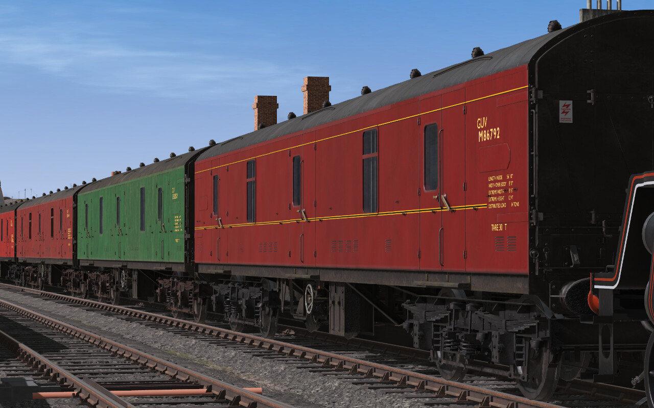 Trainz Plus DLC - BR General Utility Van Pack 1 Featured Screenshot #1