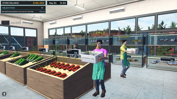 Hydroponics Farm & Store Simulator
