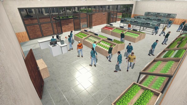 Hydroponics Farm & Store Simulator.