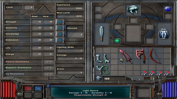Screenshot z Space Hack