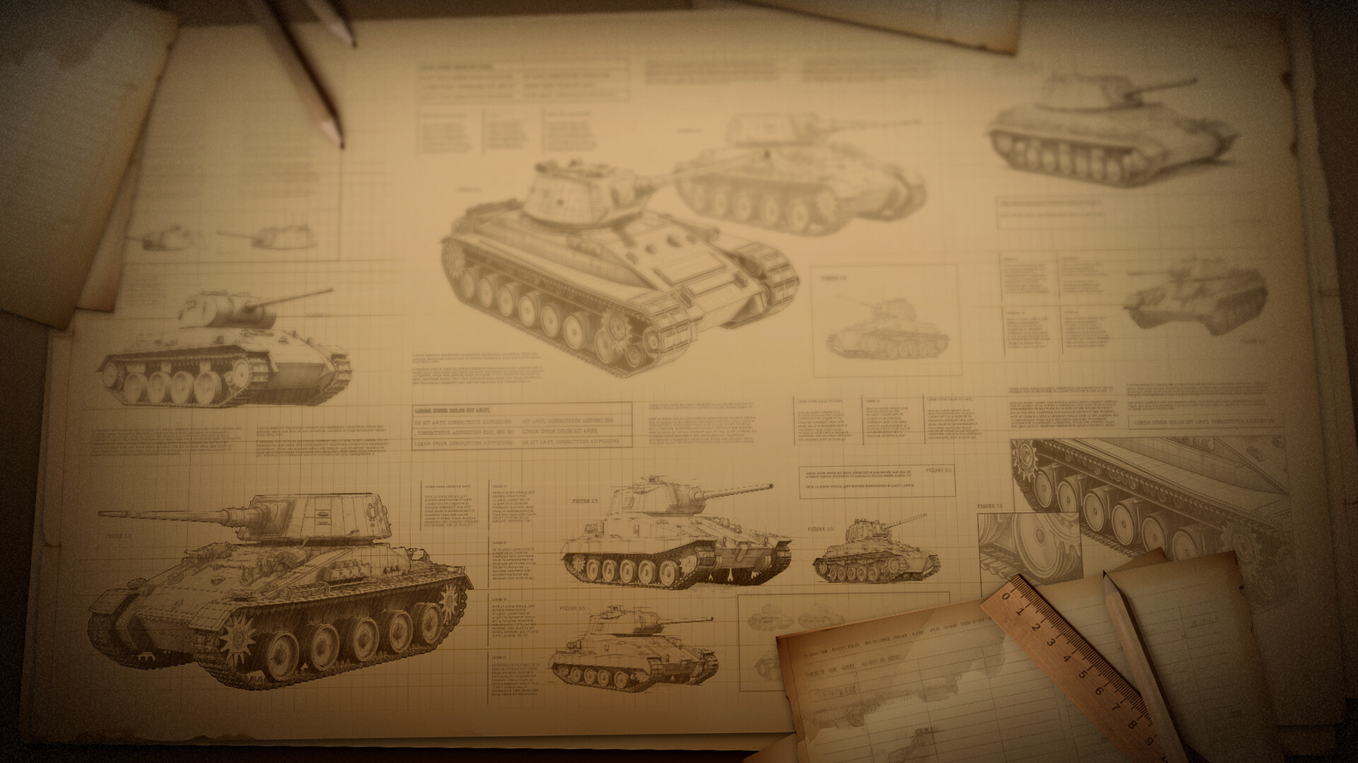 Unit Pack - Hearts of Iron IV: Prototype Vehicles Featured Screenshot #1