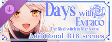Days with Evraco: The Blind witch in Blue Forest - Additional R18 scenes Small Capsule Image