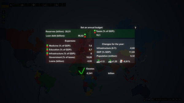 Скриншот из Simulator Countries