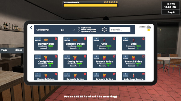 Restaurant Owner: Prologue screenshot