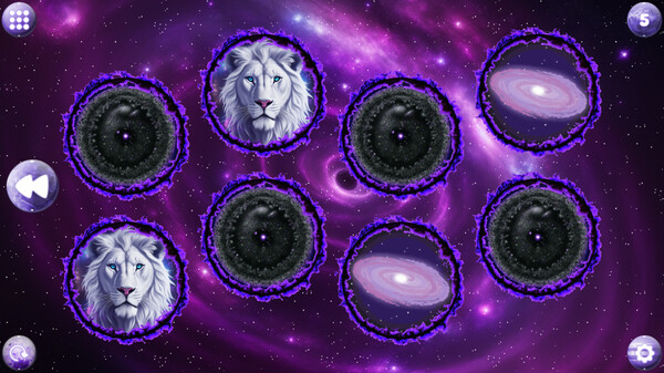 Screenshot 3 of Space Memory: Animals - more gameplay footage
