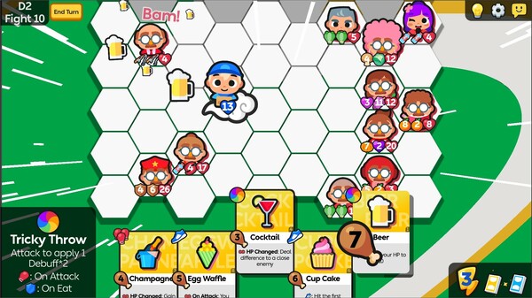 Food Fight Fiesta Demo: Multi-Use Cards screenshot 5