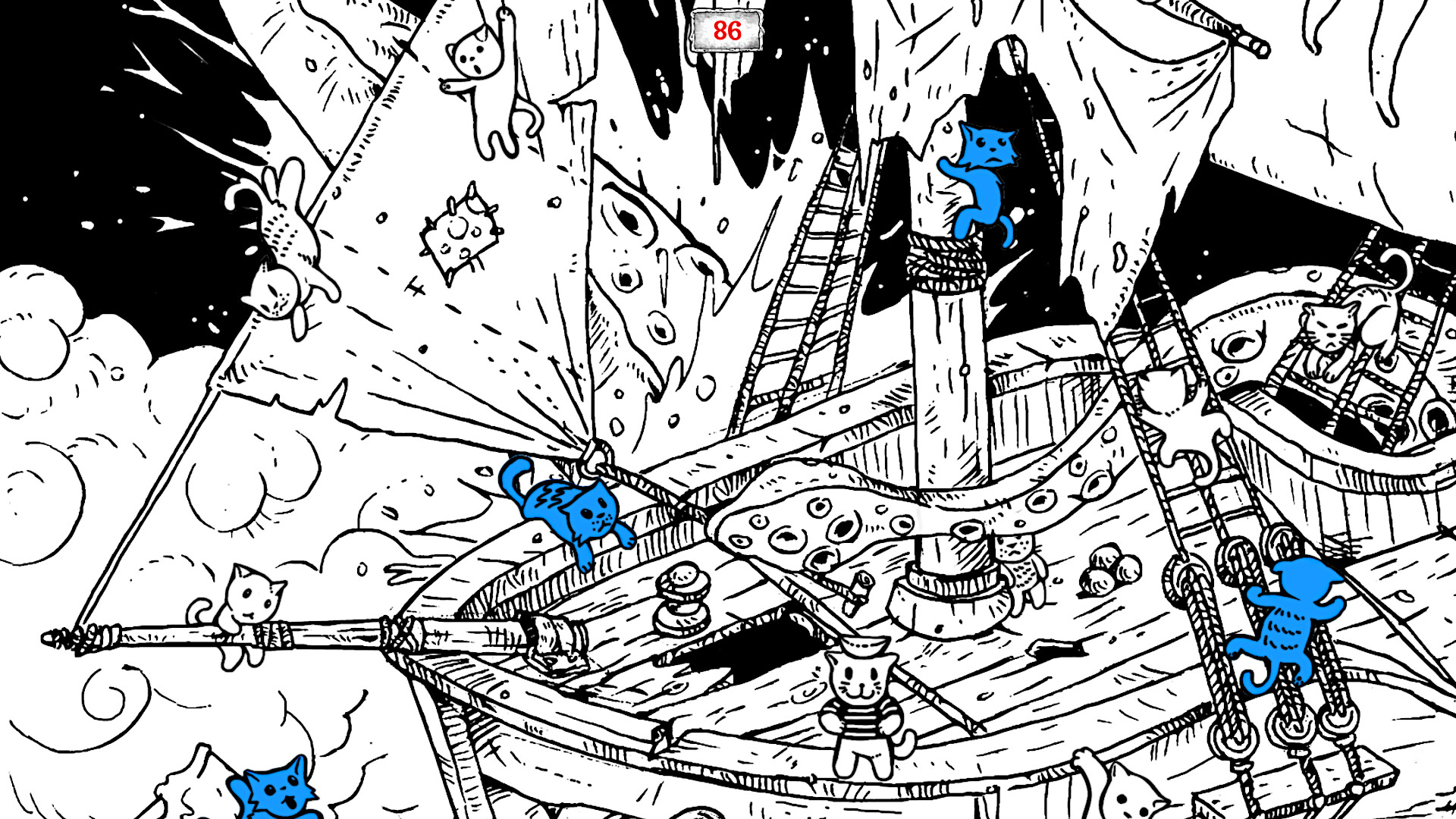 100 hidden Cats : Pirates screenshot #3