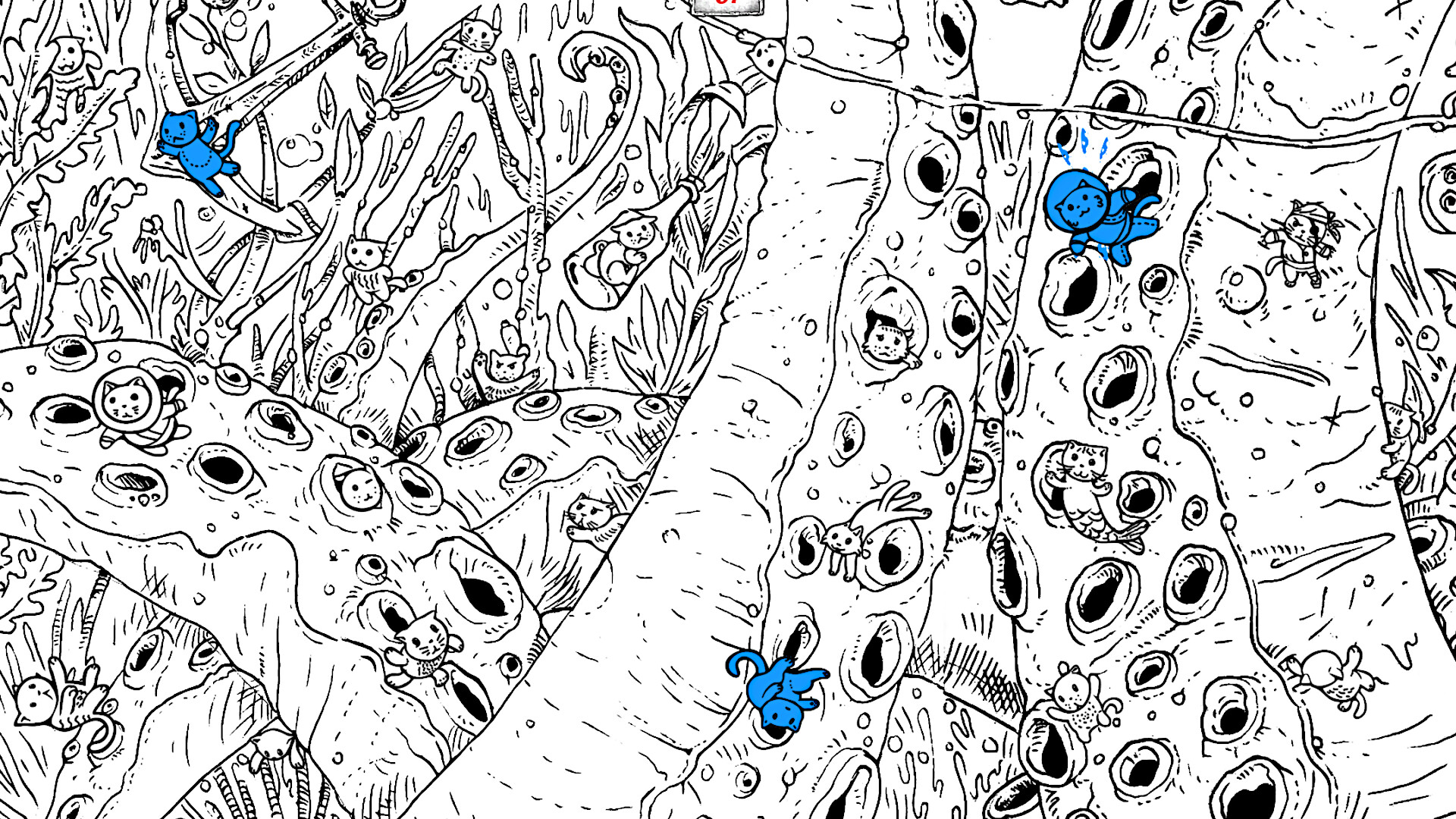 100 hidden Cats : Pirates screenshot #2