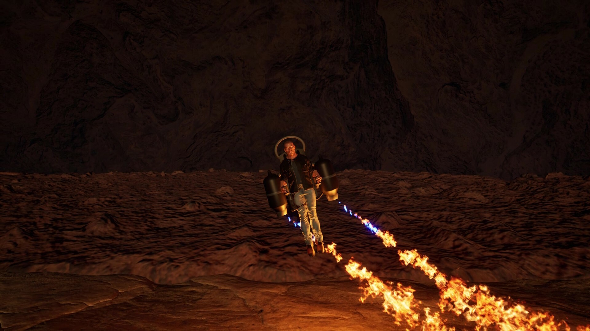 Game about jetpack fly screenshot #3