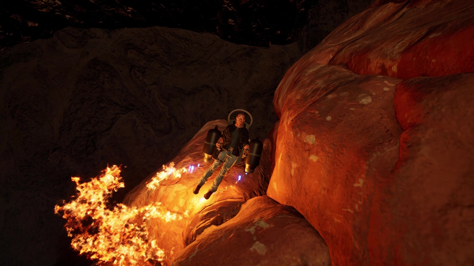 Game about jetpack fly screenshot #5