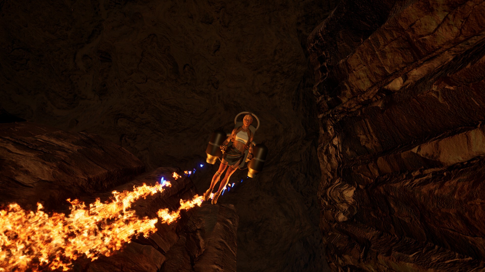 Game about jetpack fly screenshot #4