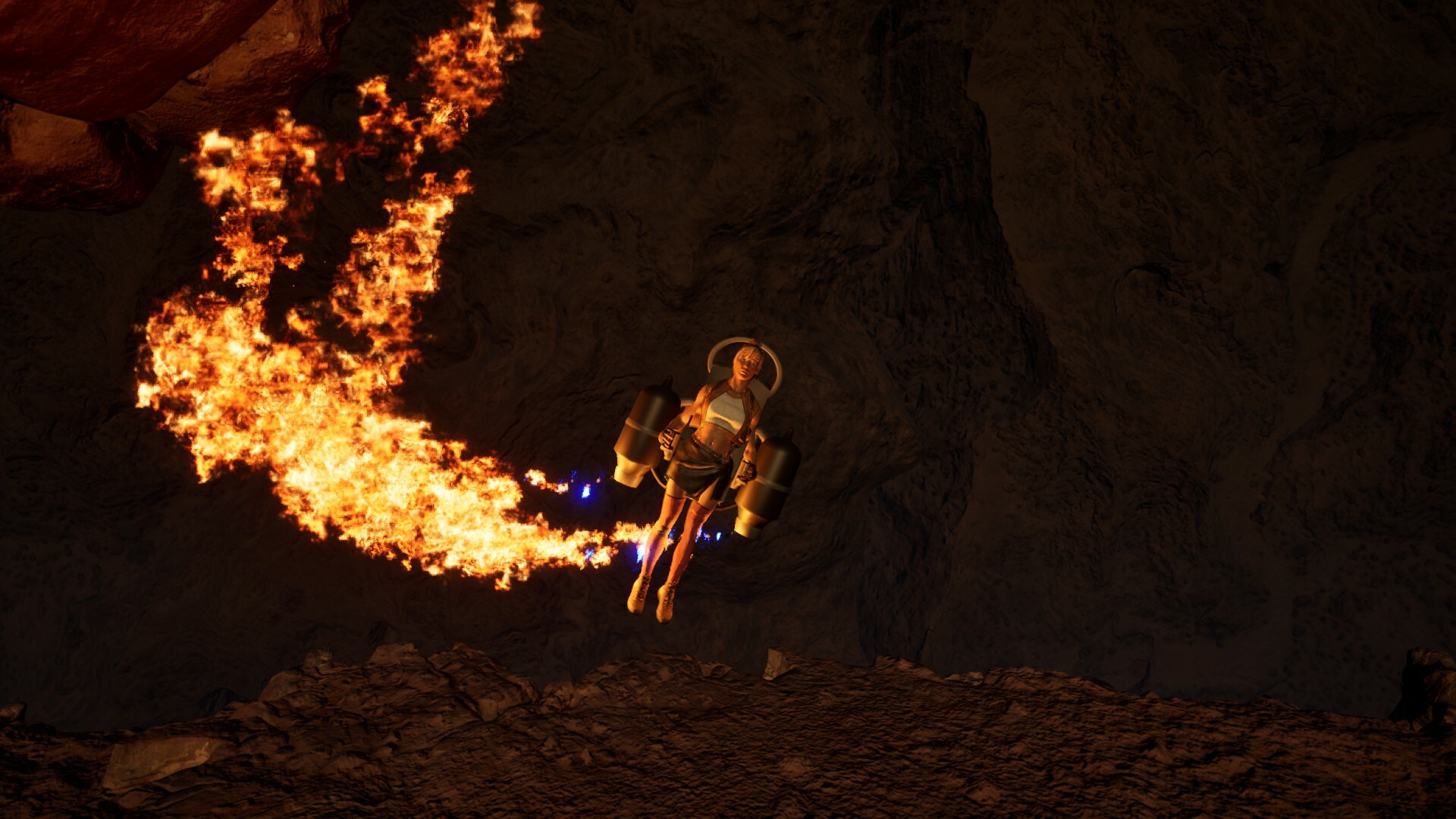 Game about jetpack fly screenshot #2