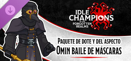 Paquete de dote y del aspecto Omin baile de máscaras