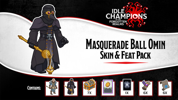 Idle Champions - Masquerade Ball Omin Skin & Feat Pack