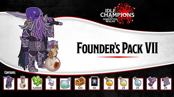 Idle Champions - Founder's Pack VII for steam