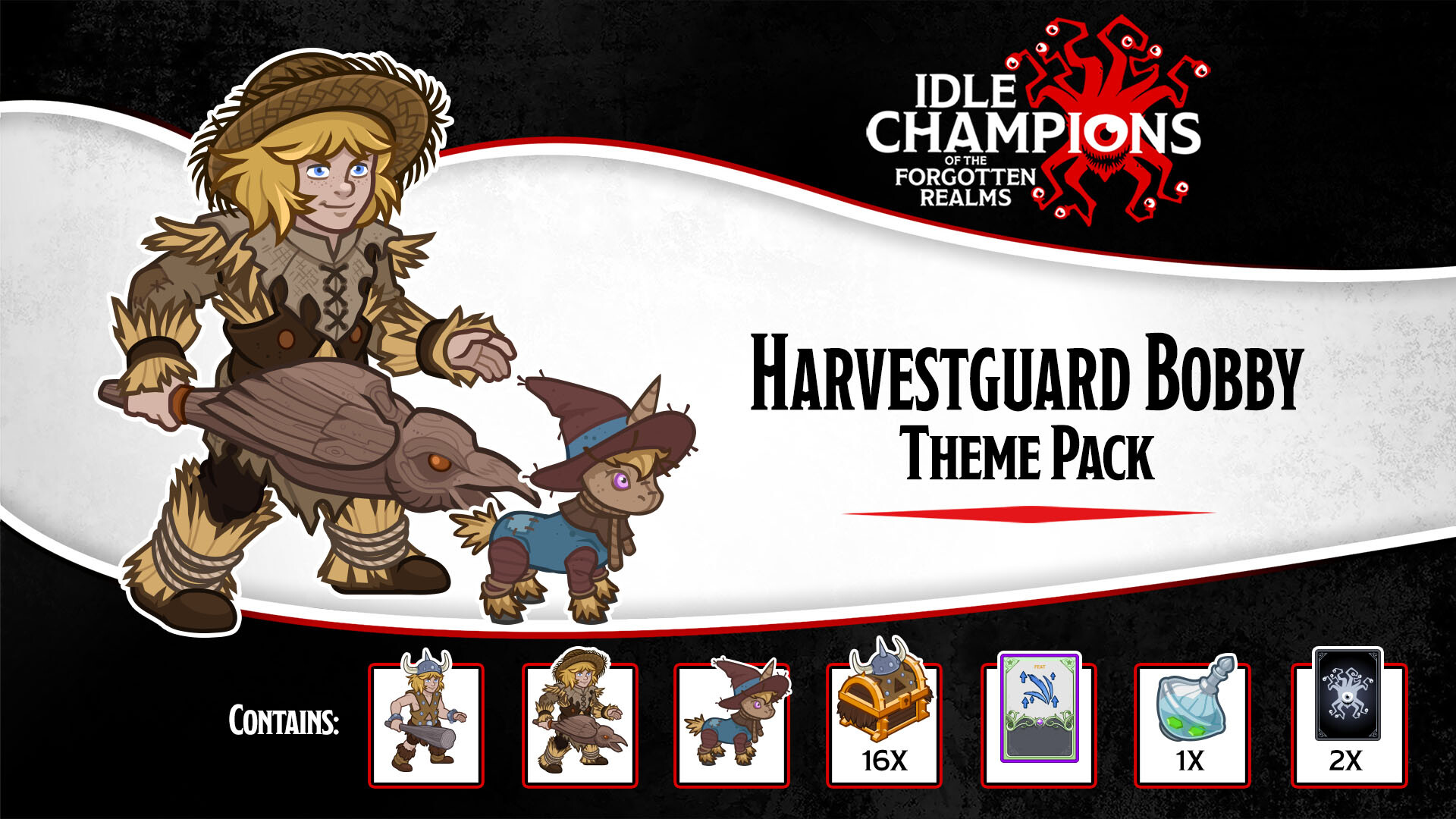 Idle Champions - Harvestguard Bobby Theme Pack Featured Screenshot #1