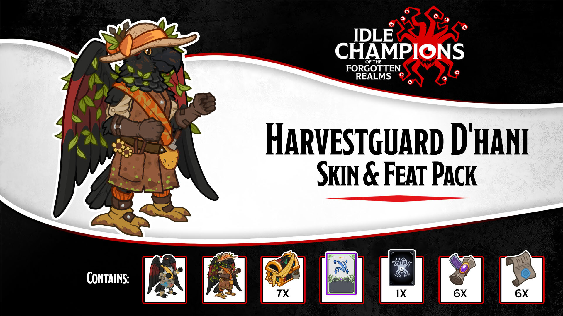 Idle Champions - Harvestguard D'hani Skin & Feat Pack Featured Screenshot #1