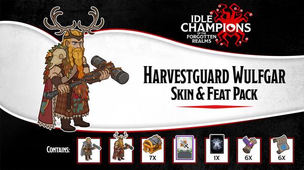 Idle Champions - Harvestguard Wulfgar Skin & Feat Pack