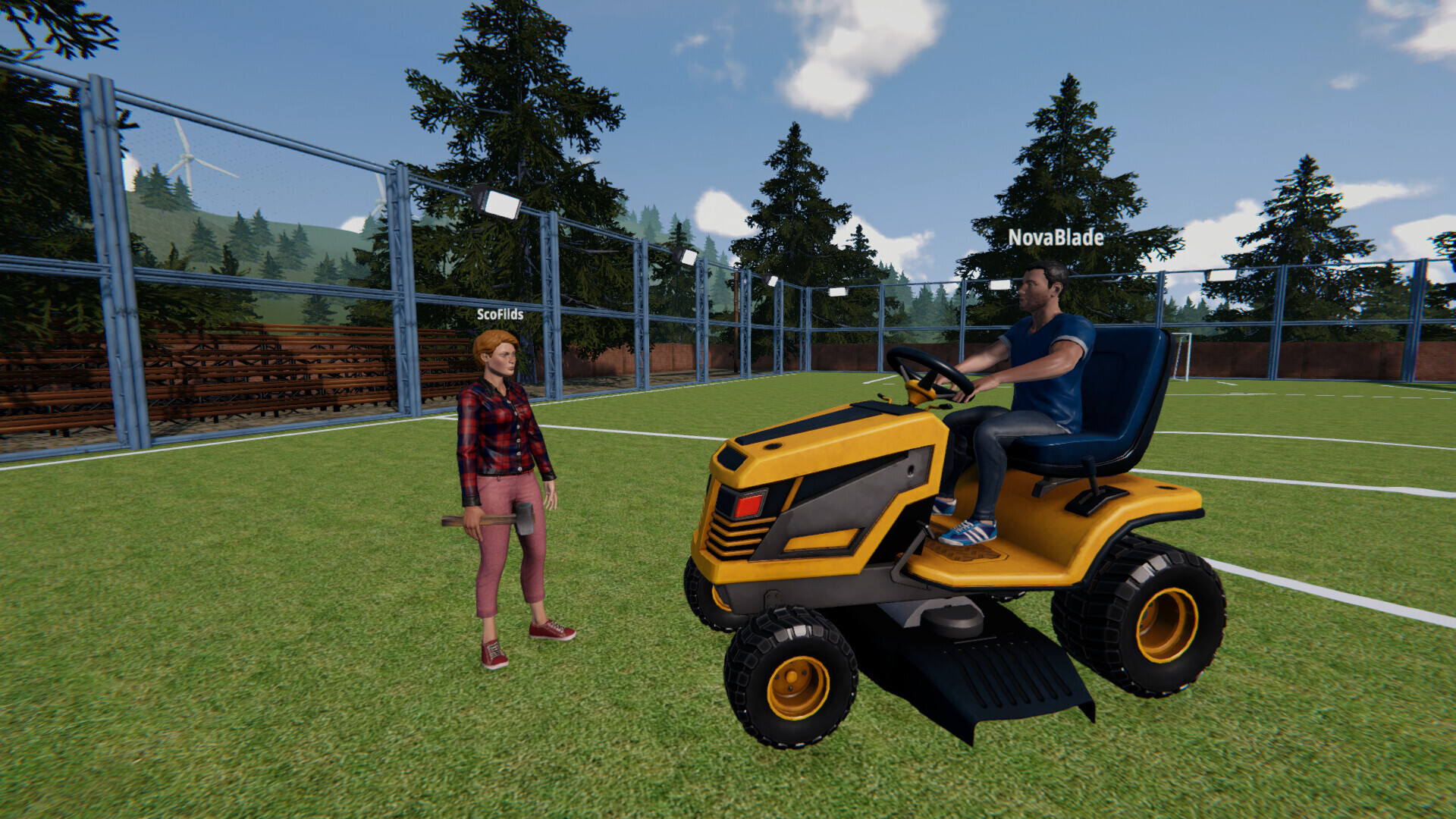 Football Pitch Simulator screenshot 1