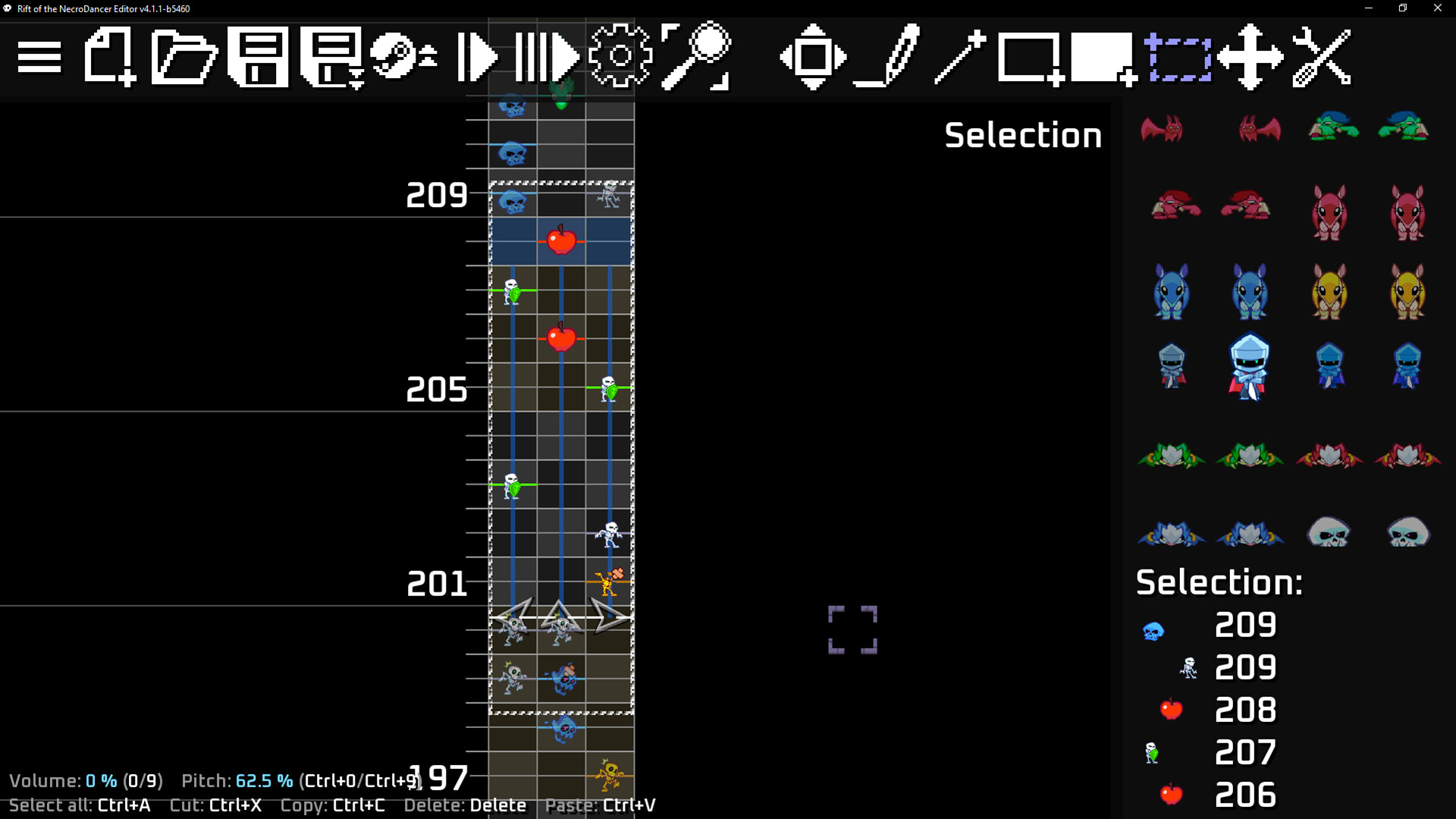 Rift of the NecroDancer Level Editor screenshot 4