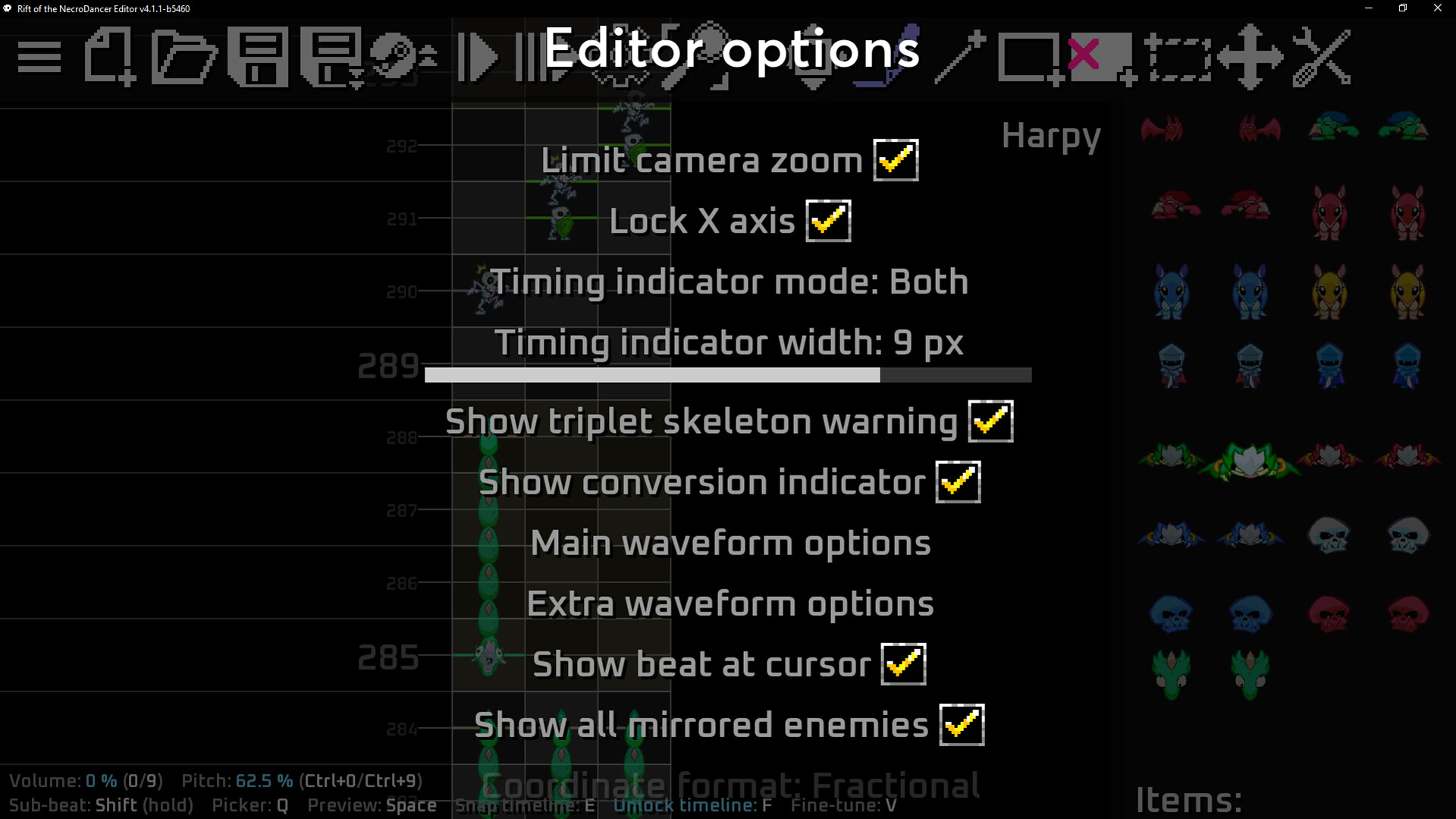 Rift of the NecroDancer Level Editor screenshot 5