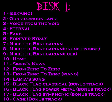 Isekaing: from zero to zero. Soundtrack screenshot 1
