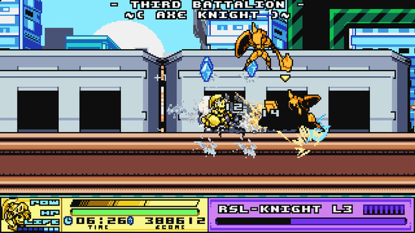 Screenshot z The Joylancer: Legendary Motor Knight