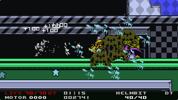Screenshot z The Joylancer: Legendary Motor Knight