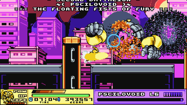 Screenshot z The Joylancer: Legendary Motor Knight