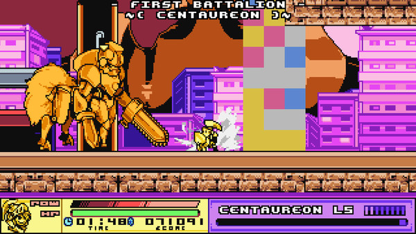 Screenshot z The Joylancer: Legendary Motor Knight