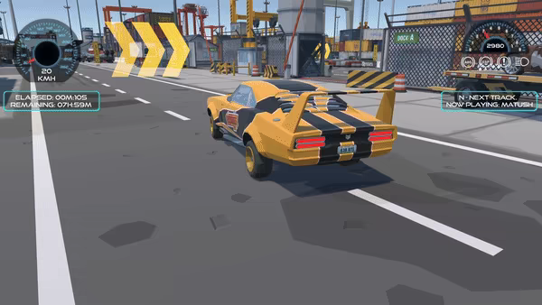 Drift Desert Race video 2