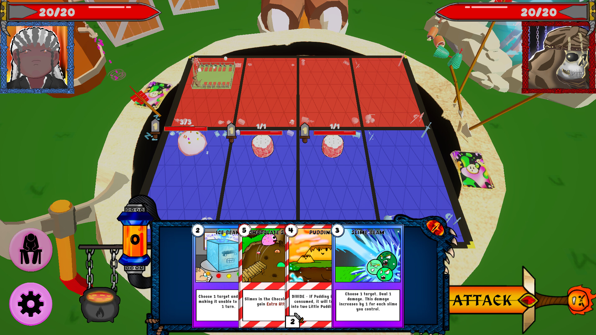 Gelecard: Guerreiros Gelatinosos screenshot 5